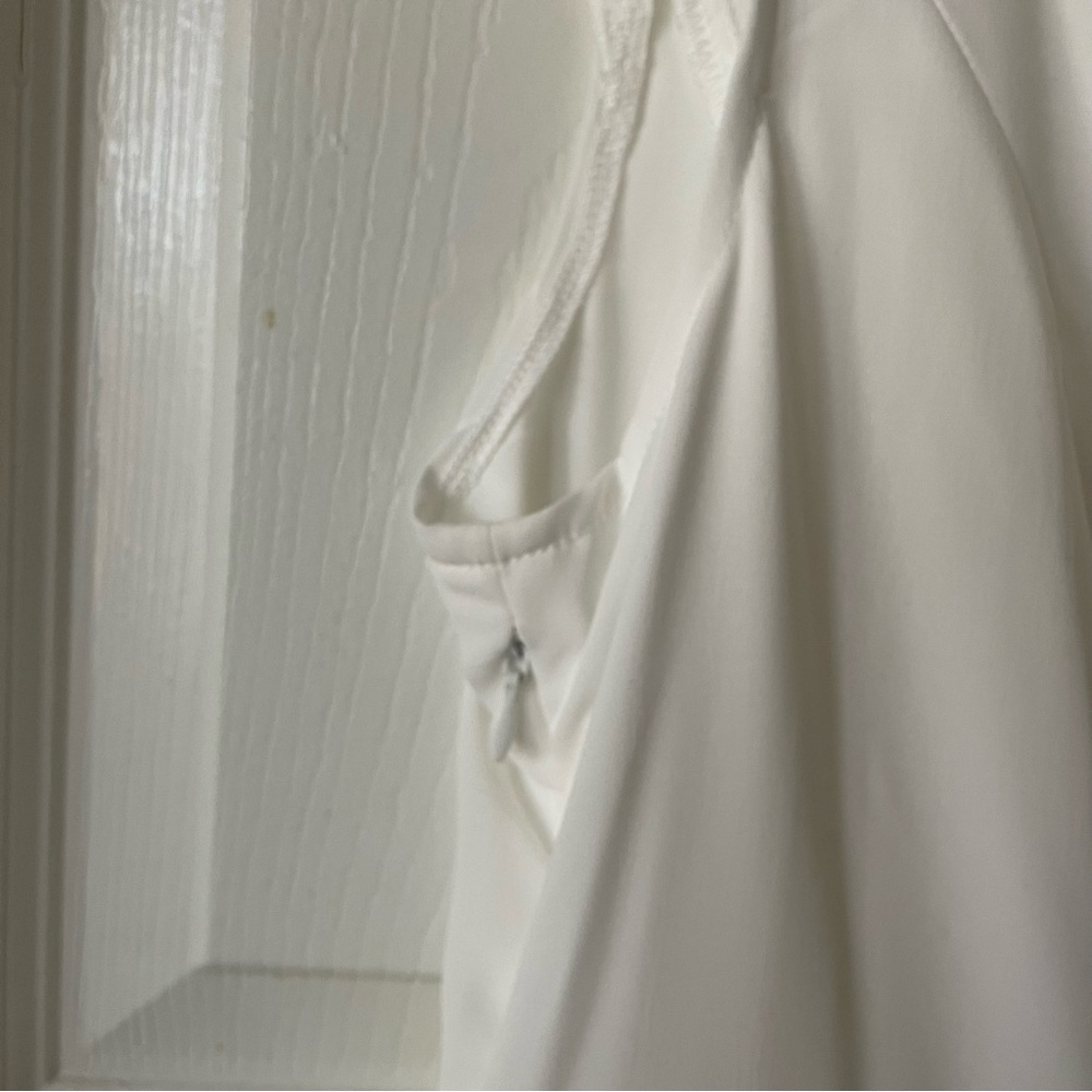 Vintage 1950s Style White Sleeveless Dress - Picture 3 of 6